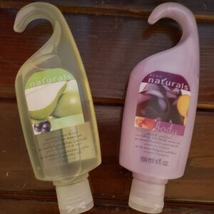 AVON Naturals 2-piece Plum, Nectarine & Pear, Acai Shower Gel Body Wash New
